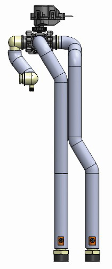 Image de CZ-NV1: Vanne à 3 voies pour kit hydraulique pour les générations H et J