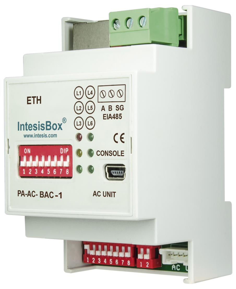 Picture of PAW-AC-BAC-1: Interface for BacNet (Etherea,  Mini cassettes 9/12, and mini concealed ducts models 9/12)