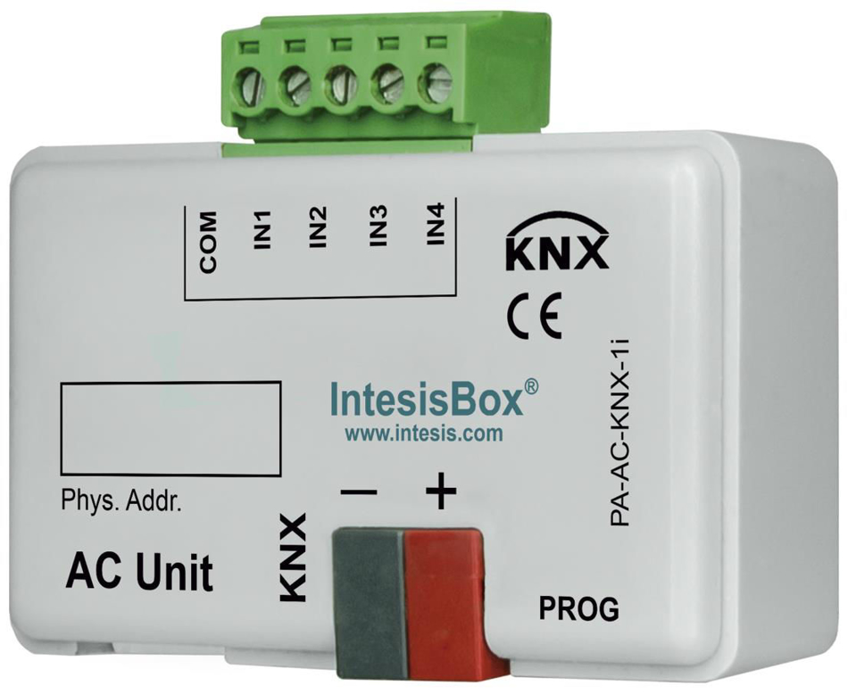 Image de PAW-AC-KNX-1i: Interface for KNX (Etherea,  Mini cassettes 9/12, and mini concealed ducts models 9/12)