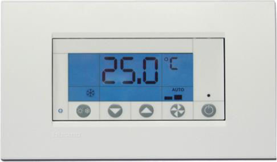 Afbeeldingen van PAW-RE2C3-MOD-WH: Hotelbediening wit met extra aanstuurmogelijkheden + Modbus