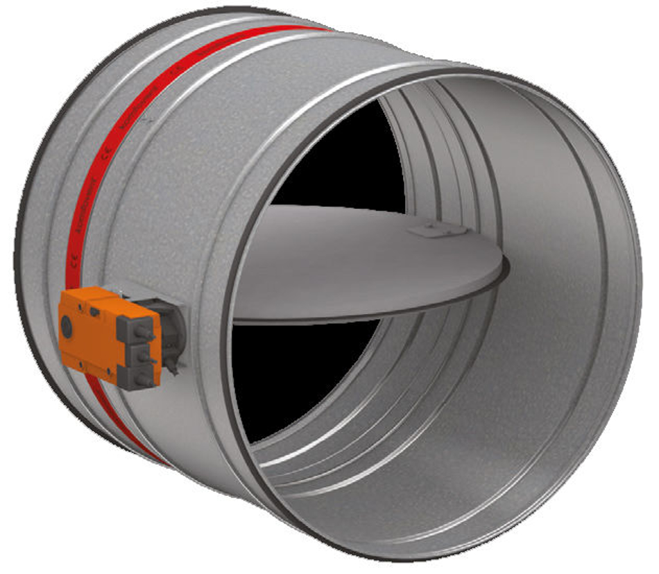 Afbeeldingen van 1023373: Brandklep UVA60M-BFL24-500