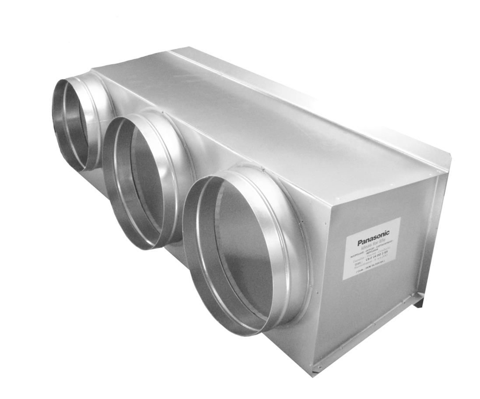 Image de CZ-UD60MM-T: Plénum de sortie d'air pour MM Type 22 & 56