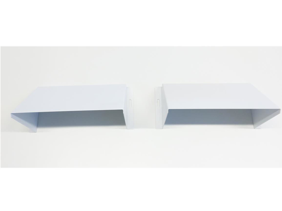 Picture of GB0739II: "2.0" Monoblok kit van 2x regenbescherming buitenrooster