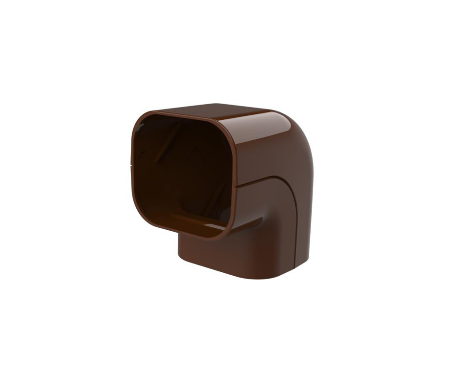 Image de SCD100021: Excellens coude exterieur 90° CA72-EXC Brun (5pcs)