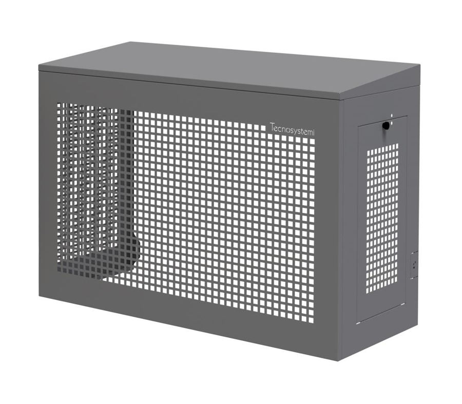 Image de SCD500132: Cabinet perfo galva RAL 7016 anthracite H720xL1000xP470 mm