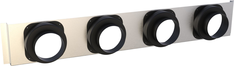 Image de PWW400707: Plénum de retour 4 x diam 200 pour S-1014PF3E-MF3E5A(B)