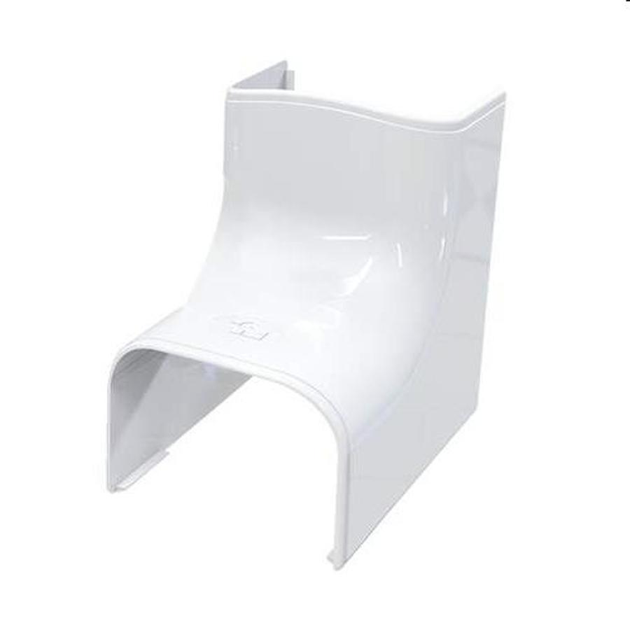 Image de SCD100138: Bippy Clim coude intérieur 90° blanc CAI35 35x28 (20pcs) RAL 9010