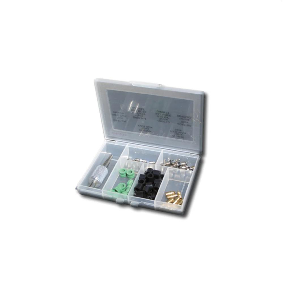 Image de 11131997: Boîte de remplacement de caoutchoucs flexibles + 10 valves de raclage