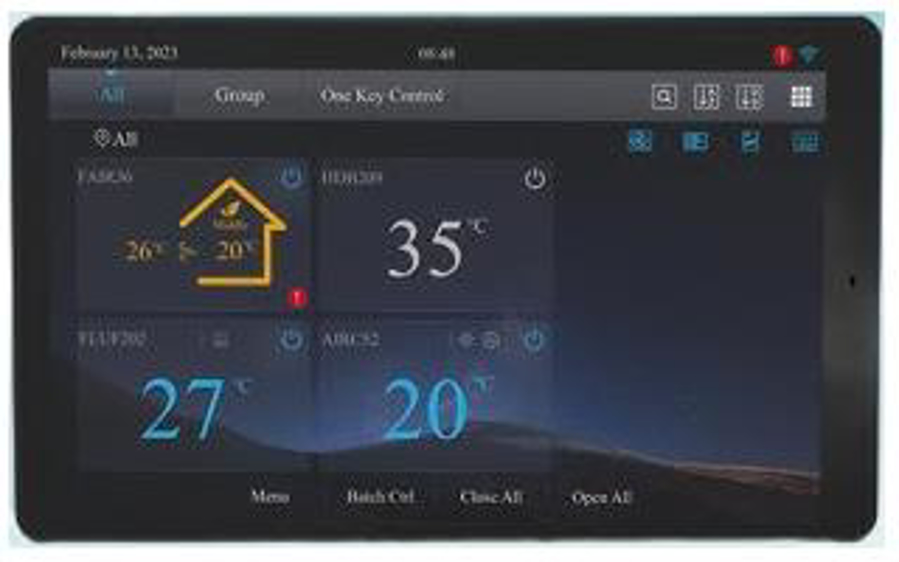 Image de CE58-00/EF(CM): Contrôleur central RAC/U-Match/GMV (max. 255 unités intérieures)