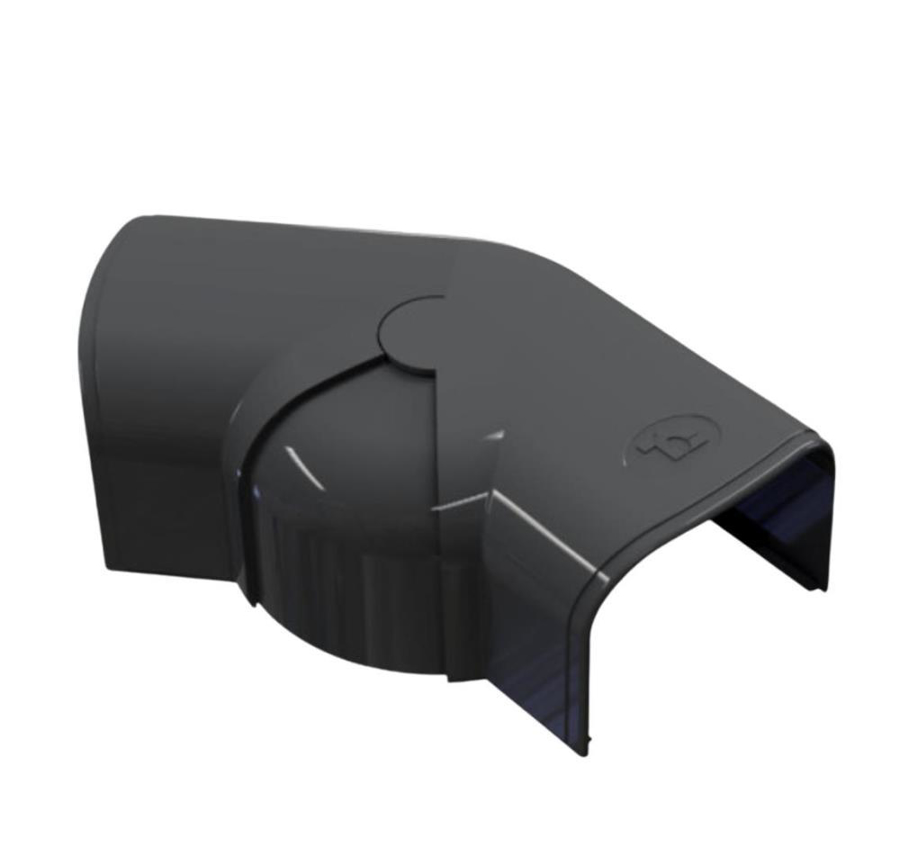 Image de SCD100423: Optimat coude réglable 80°-140° CPS75 anthracite RAL 7016