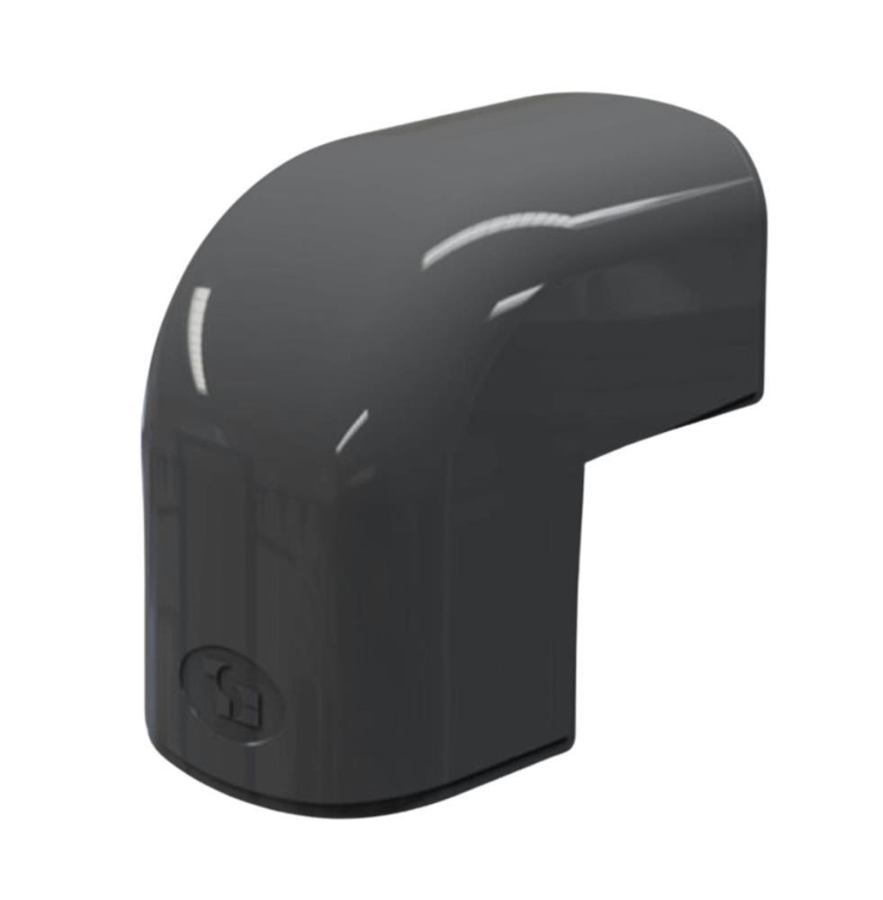 Image de SCD100428: Optimat coude extérieure 90° CAE102 anthracite (3pcs) RAL 7016