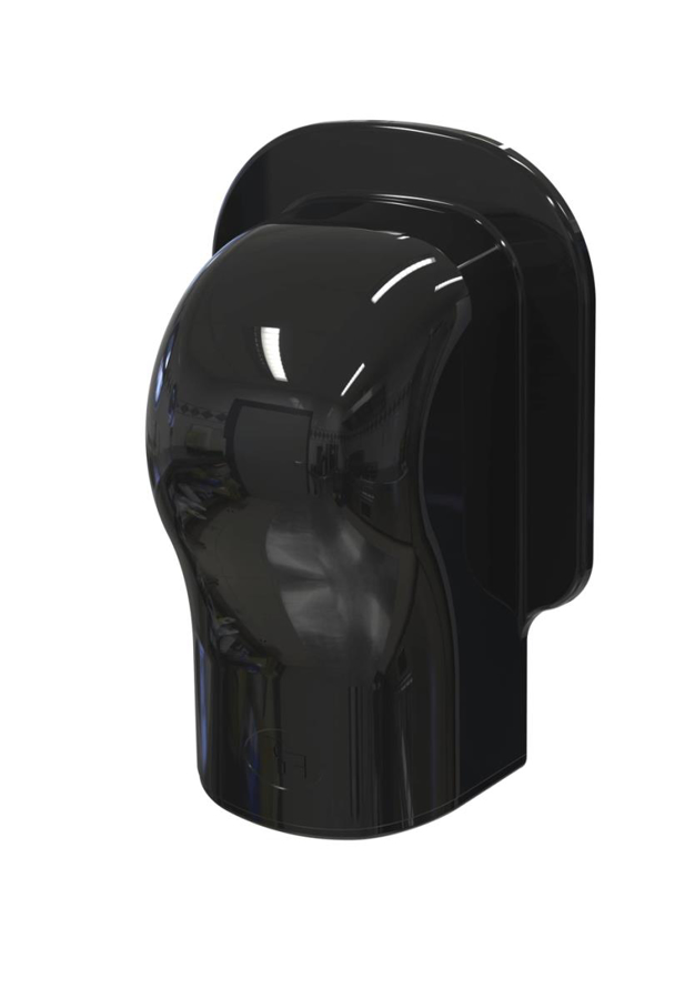 Afbeeldingen van SCD100372: Optimat muurdeksel TM75 zwart (5st)