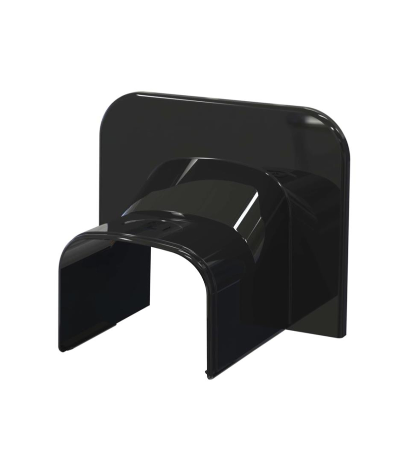 Image de SCD100375: Optimat embout plat TA75 noir (5pcs)