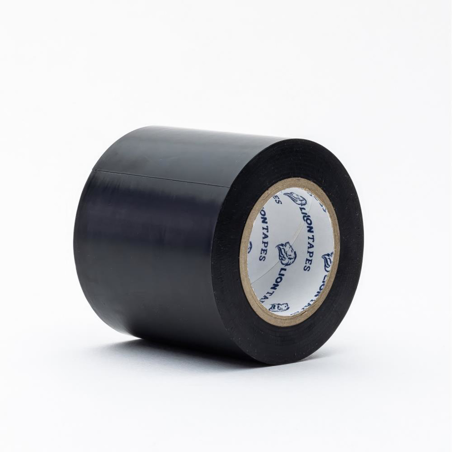 Image de 401268: Ruban adhésif PVC 50 mm noir 10 m - 1 pièce
