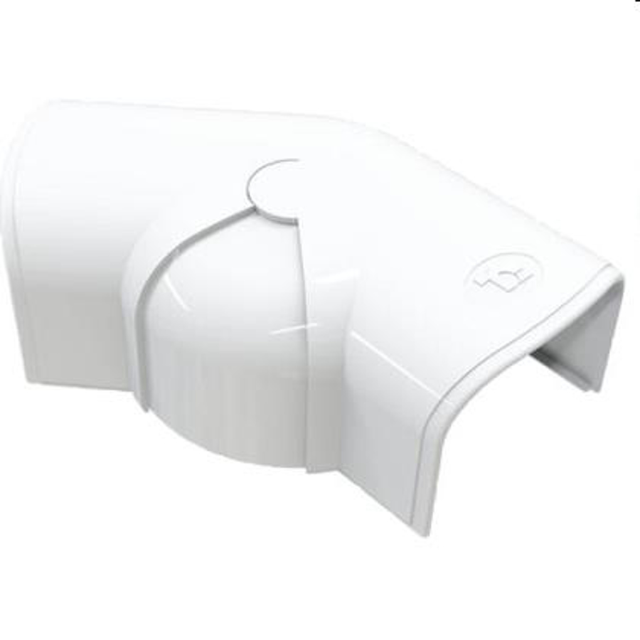 Image de SCD100638: Optimat coude réglable 90-135° CPS102-OPT blanc (1 pièce) RAL 9010