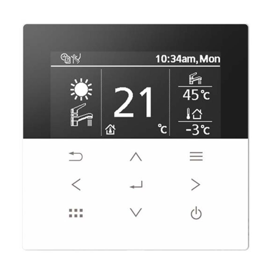 Image de CZ-RTW2-1: Touchscreen bediening voor Aquarea M generatie