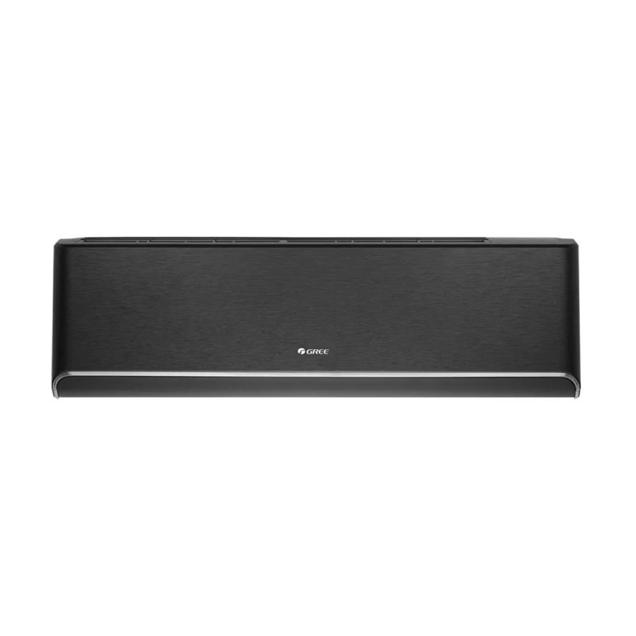 Afbeeldingen van GWH09AVCXB-K6DNA1C-BL/I: Wandunit Airy R32 incl Wifi zwart RAC 2.5 kW