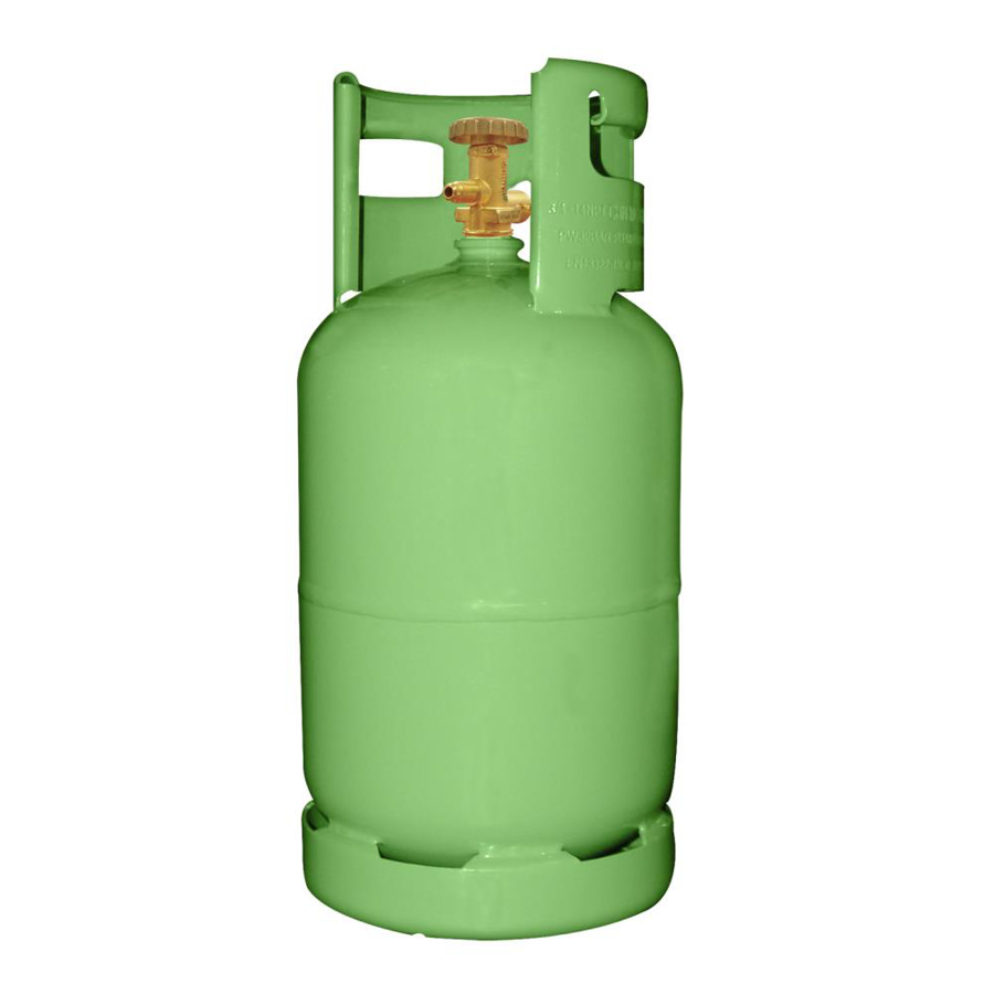 Afbeeldingen van 63009-EUGRN-1/4: Recuperatiecilinder 27.2l groen met 1/4" ventiel