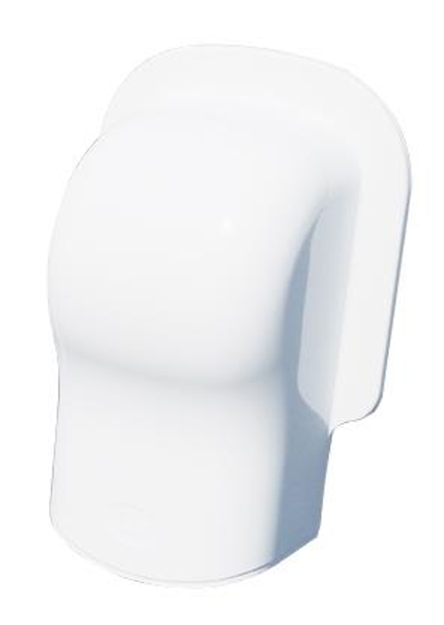Afbeeldingen van SCD100251: Optimat muurdeksel square TMQ135 wit (3st) RAL 9010
