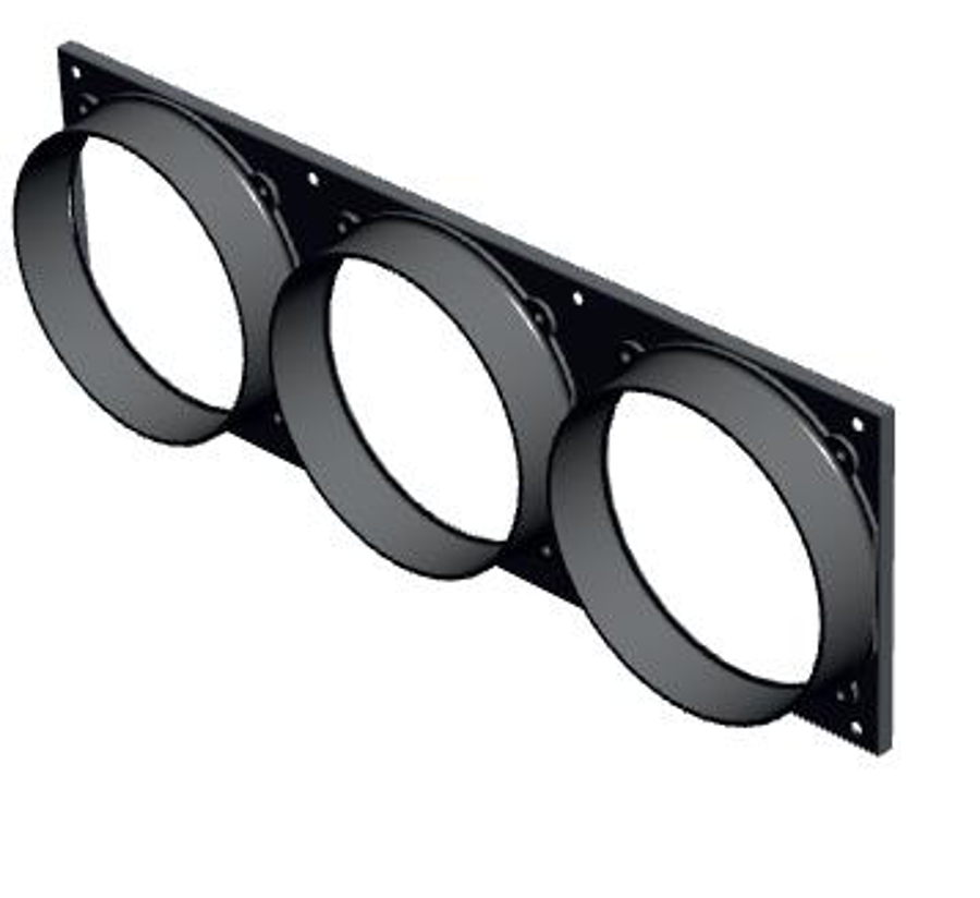 Afbeeldingen van AHRD0435II: Uitblaasplenum 7 x diam 160 mm voor Ducto FNC 1200