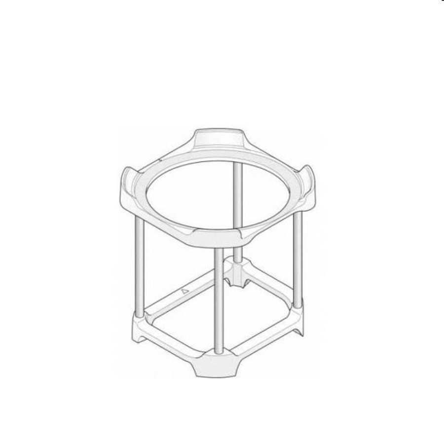 Afbeeldingen van PAW-DHW-STAND-1: Ondersteuningsframe wandmodel warmtepompboiler